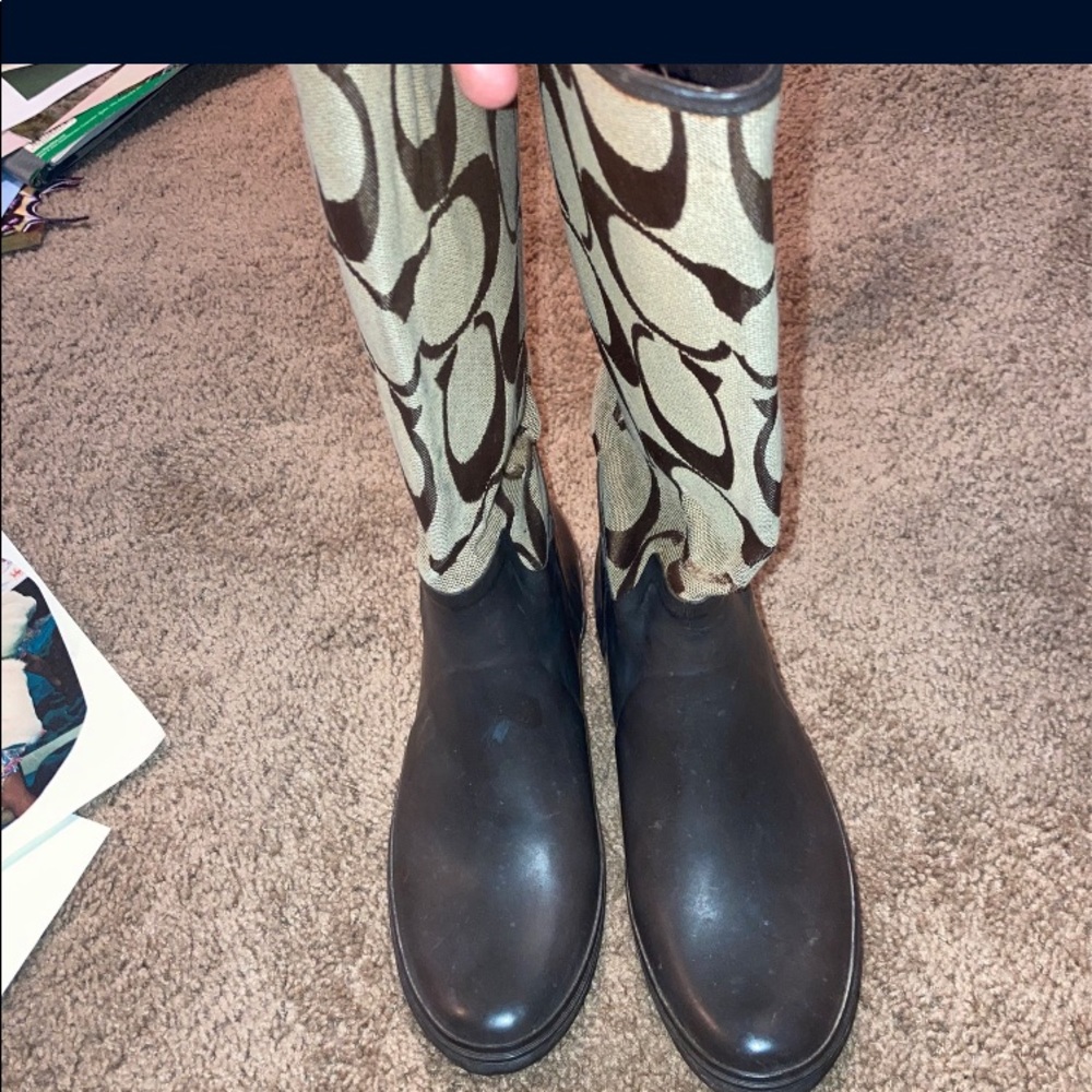 Coach Rainboots - image 3